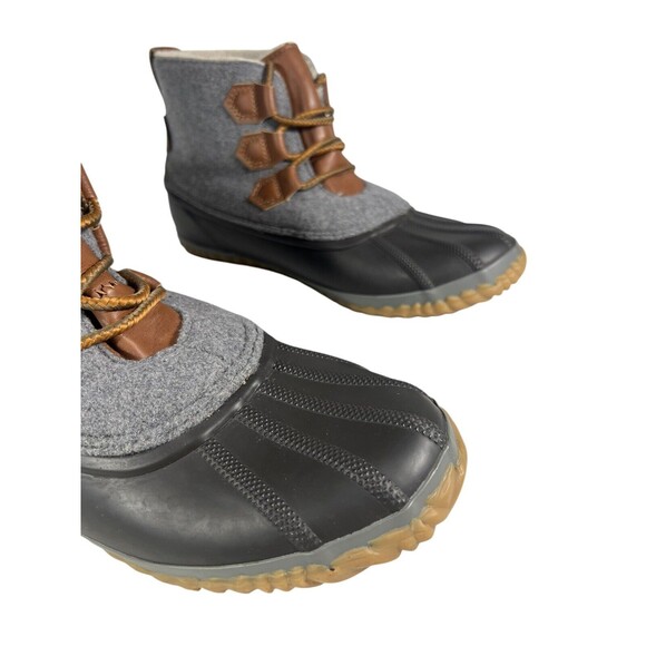 JBU By Jambu Nala Gray Brown Water Resistant Duck Boots Womens 10M Winter Rain - Picture 10 of 16